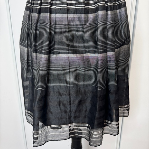 BCBGMaxAzria Strapless Organza Mini Dress Black - Picture 10 of 13